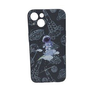 Astronaut iphone 13 Black and Blue Phone Case